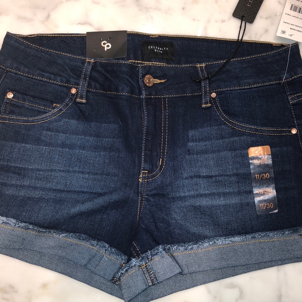 Blue jean shorts size large